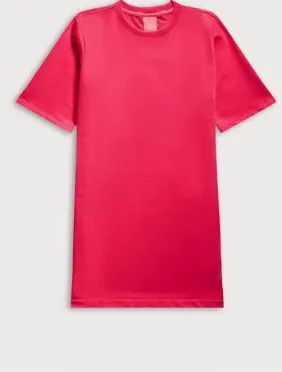 Vestido Feminino Moletom Ovesized Rosa Pink RESERVA Simples - Foto 3