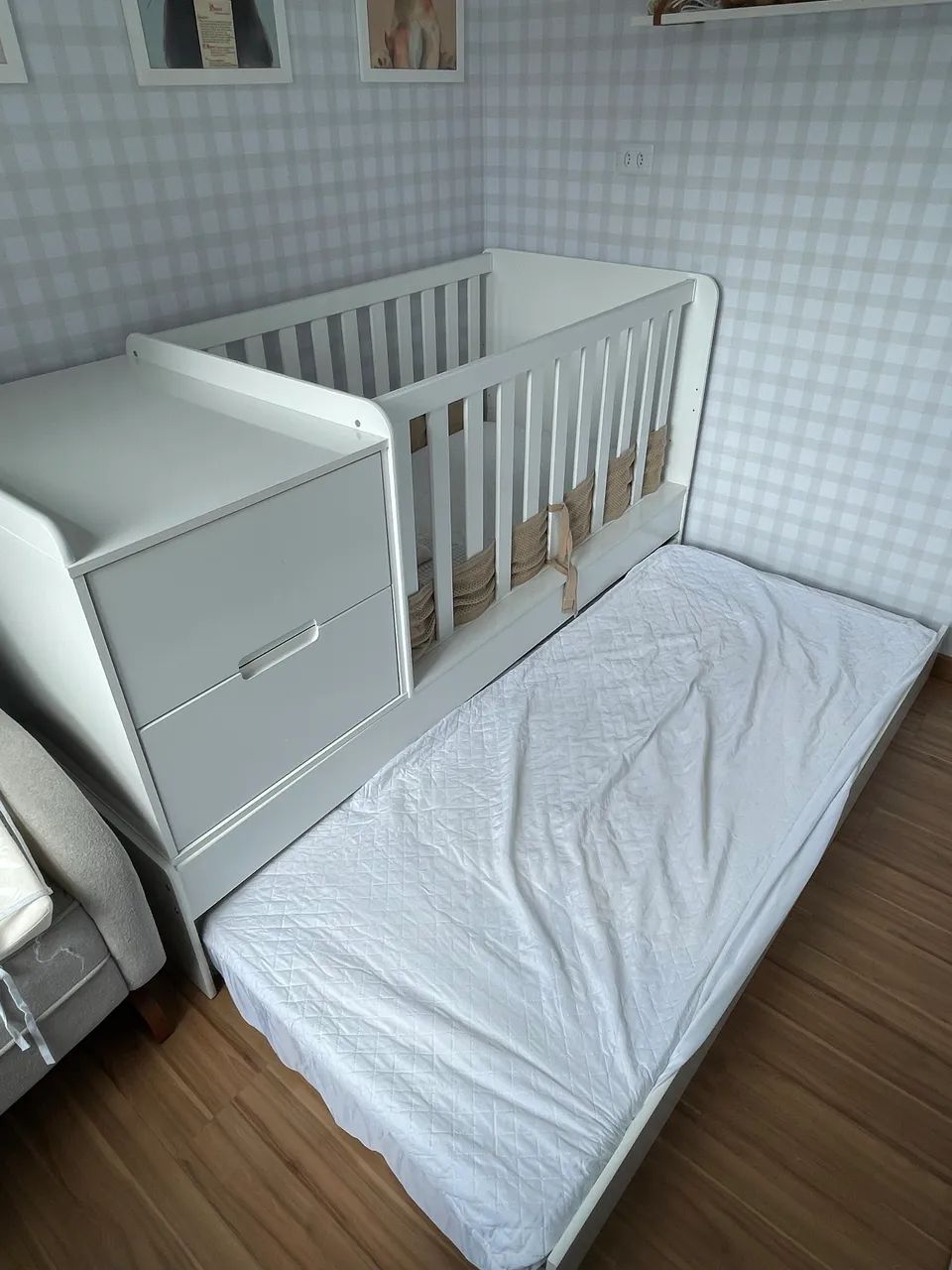 BERÇO 4 em 1 - EXCELENTE ESTADO - Foto 3