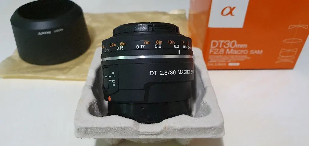 CÂMERA SONY ALPHA 65 + LENTE DT 18-55mm +  LENTE DT 30mm MACRO - Foto 5