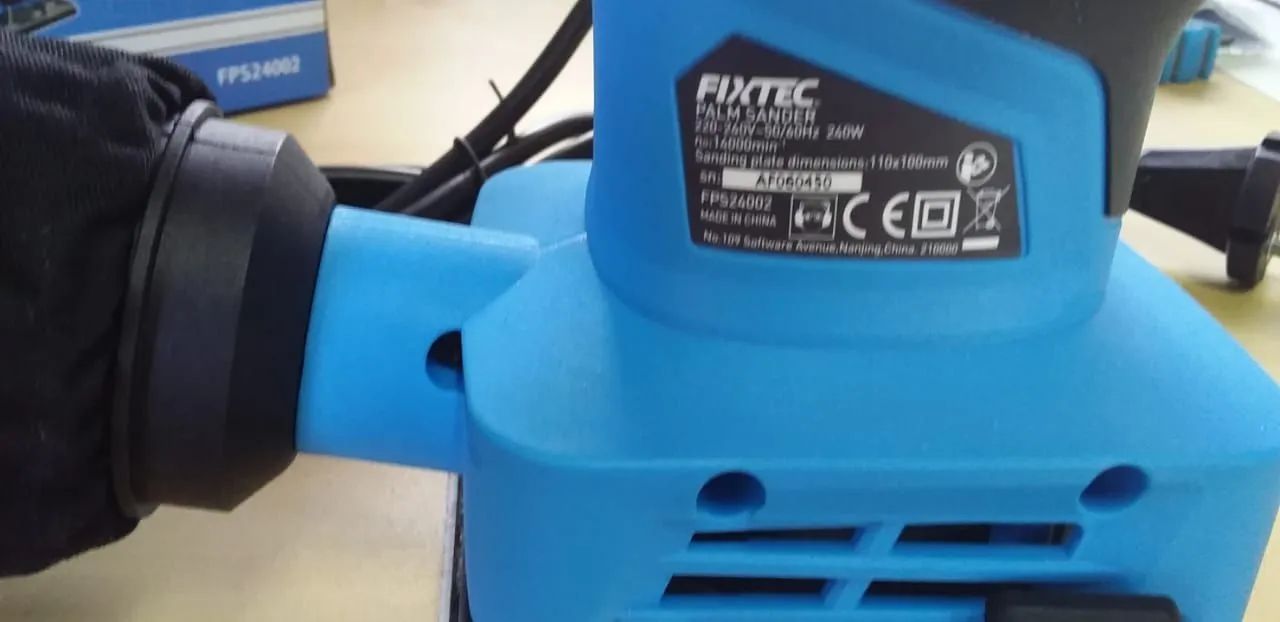 Lixadeira orbital treme treme fixtec zero nova na caixa! - Foto 5