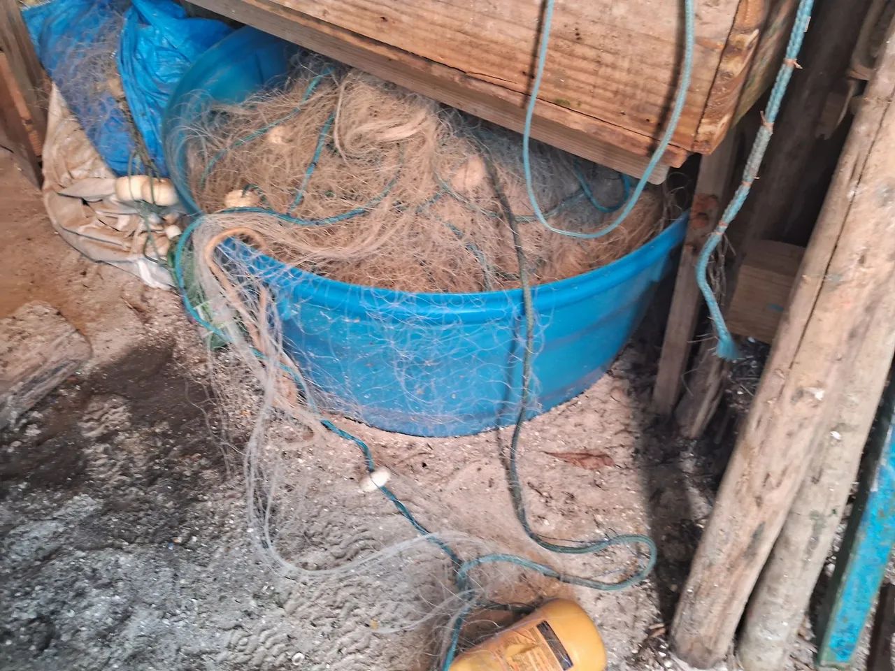 Rede de pesca malha 11 fio 0,45