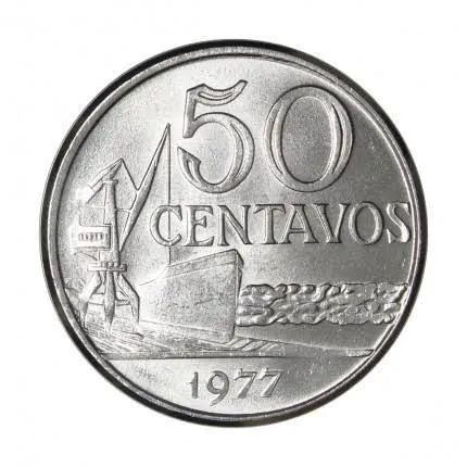 Moedas - Centavos Antigos - 1, 5 e 50 - Foto 5
