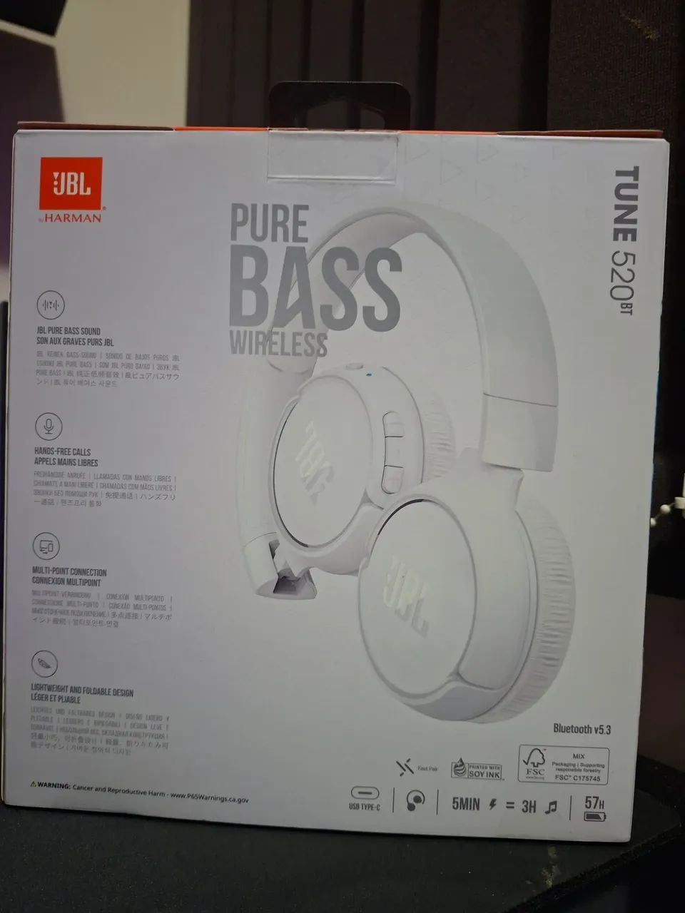 Fone Jbl TUNE 520bt - Foto 2
