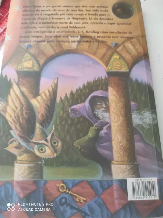 Harry Potter e a Pedra Filosofal - Livro - USADO - Foto 2