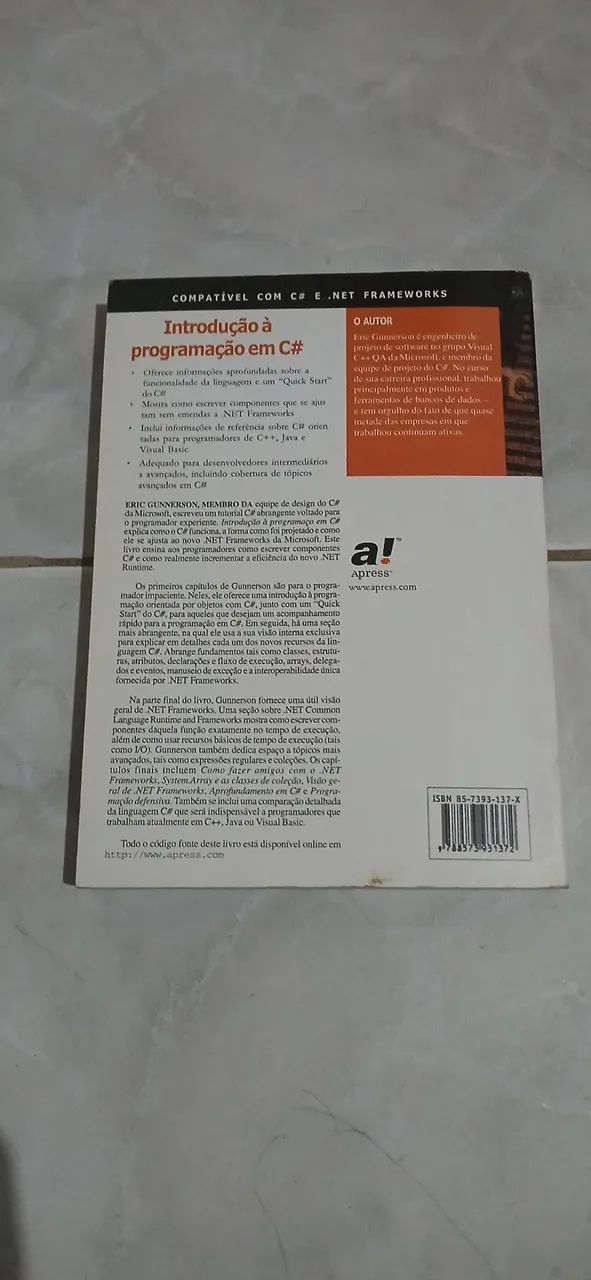 Introdução à Programação em C# - Eric Gunnerson - Foto 2