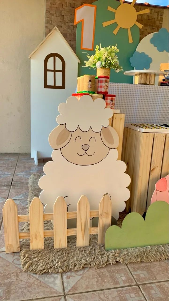 PROMOÇÃO Aluguel - Kit Decoração A Fazendinha - Foto 3