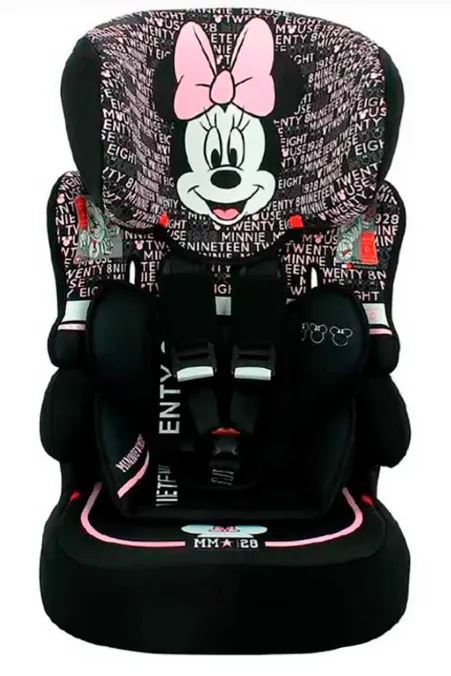 Cadeirinha para Auto Disney Minnie Preta Suporta até 36 kilos - Promoção