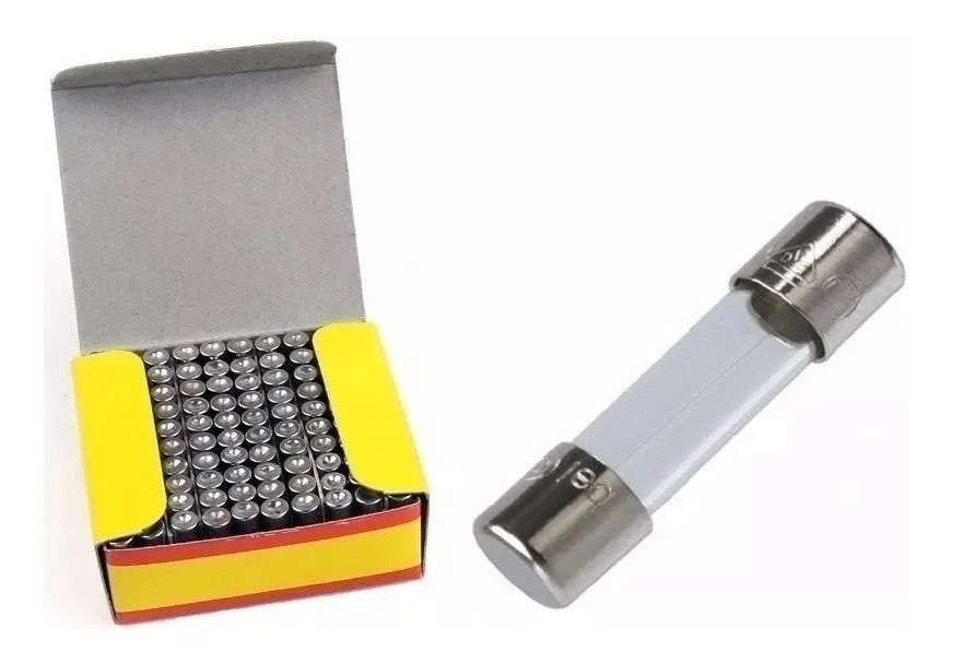 100-fusivel De Vidro 20ag 5x20 2a e 3a 250v Caixa C/100 Promoção