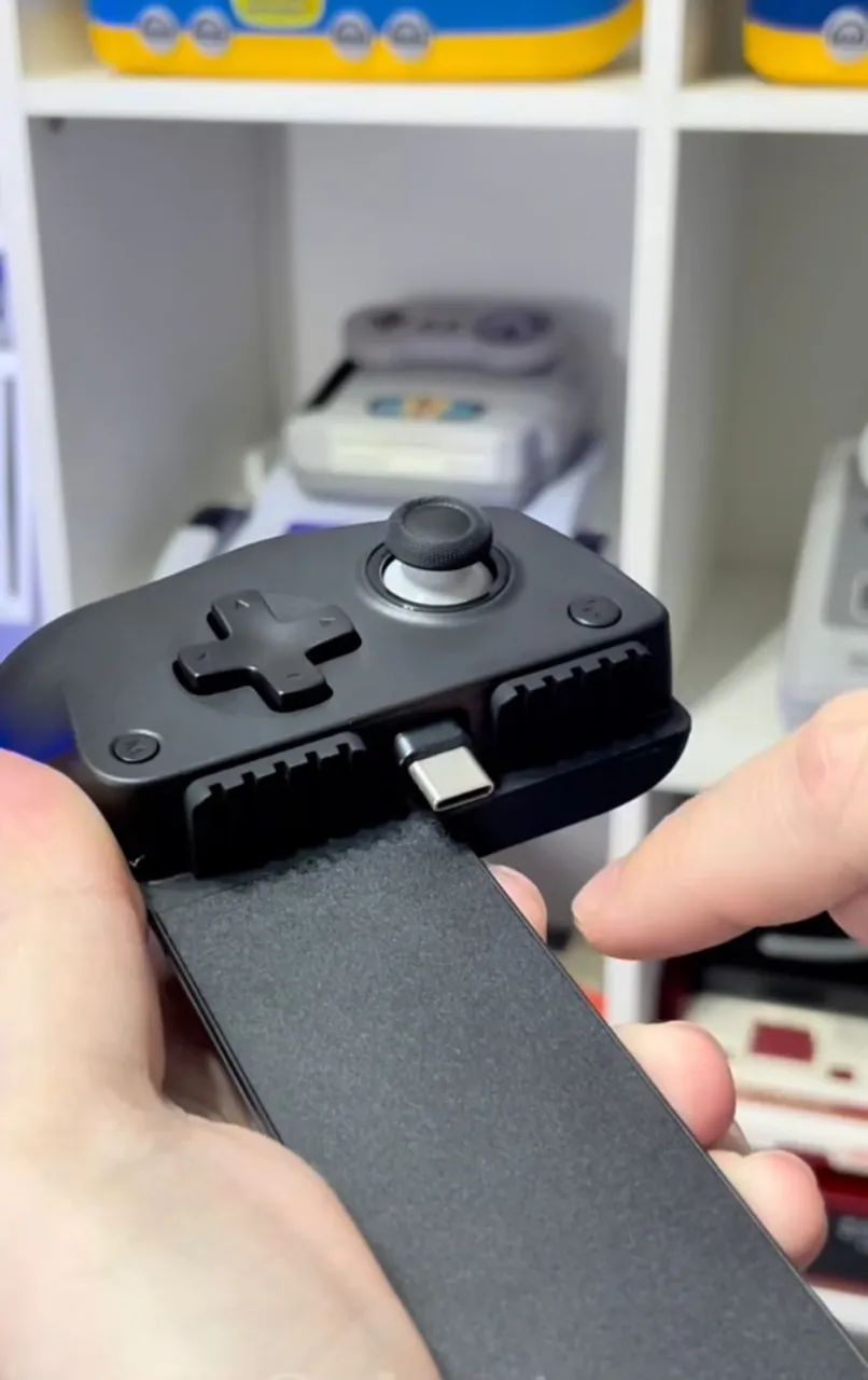 Controle Gamesir X5 Lite Android Iphone 15/16 Tablets 8 Polegadas Preto64315483638145123