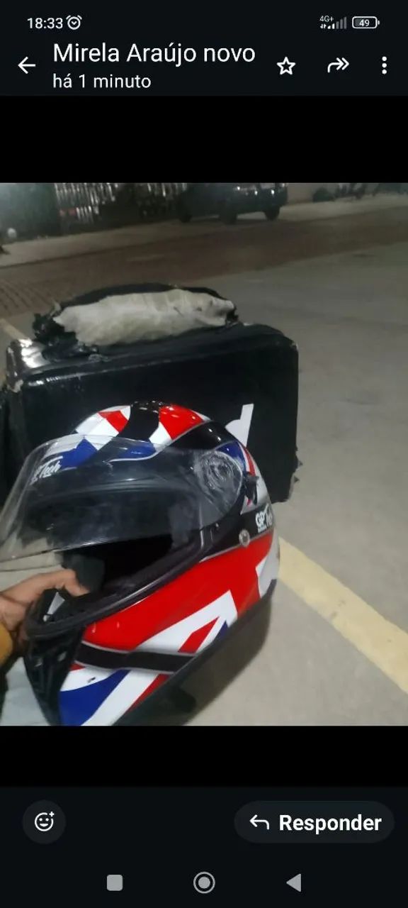 Capacete de Moto *87 - Foto 2