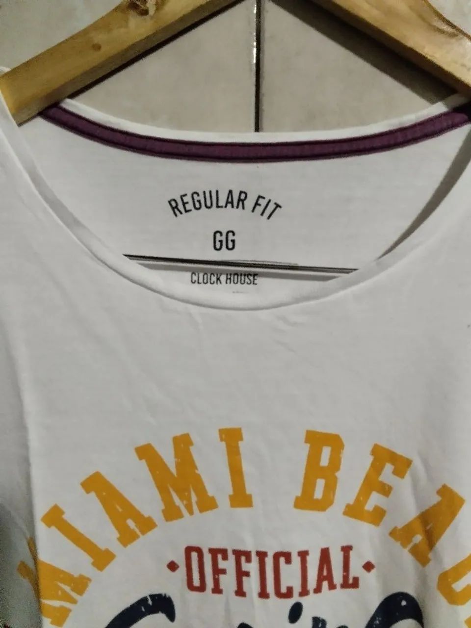 Camiseta masculina clock house - Foto 2