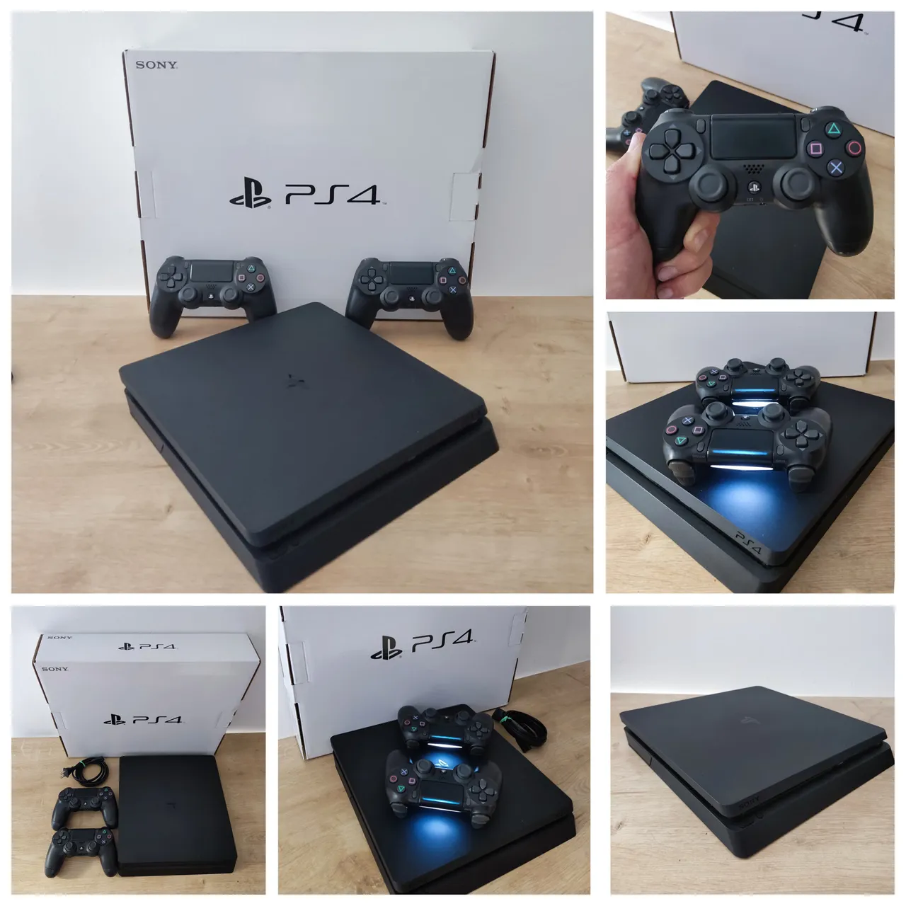 Playstation 4 Slim 02 controles +de 50 jogos