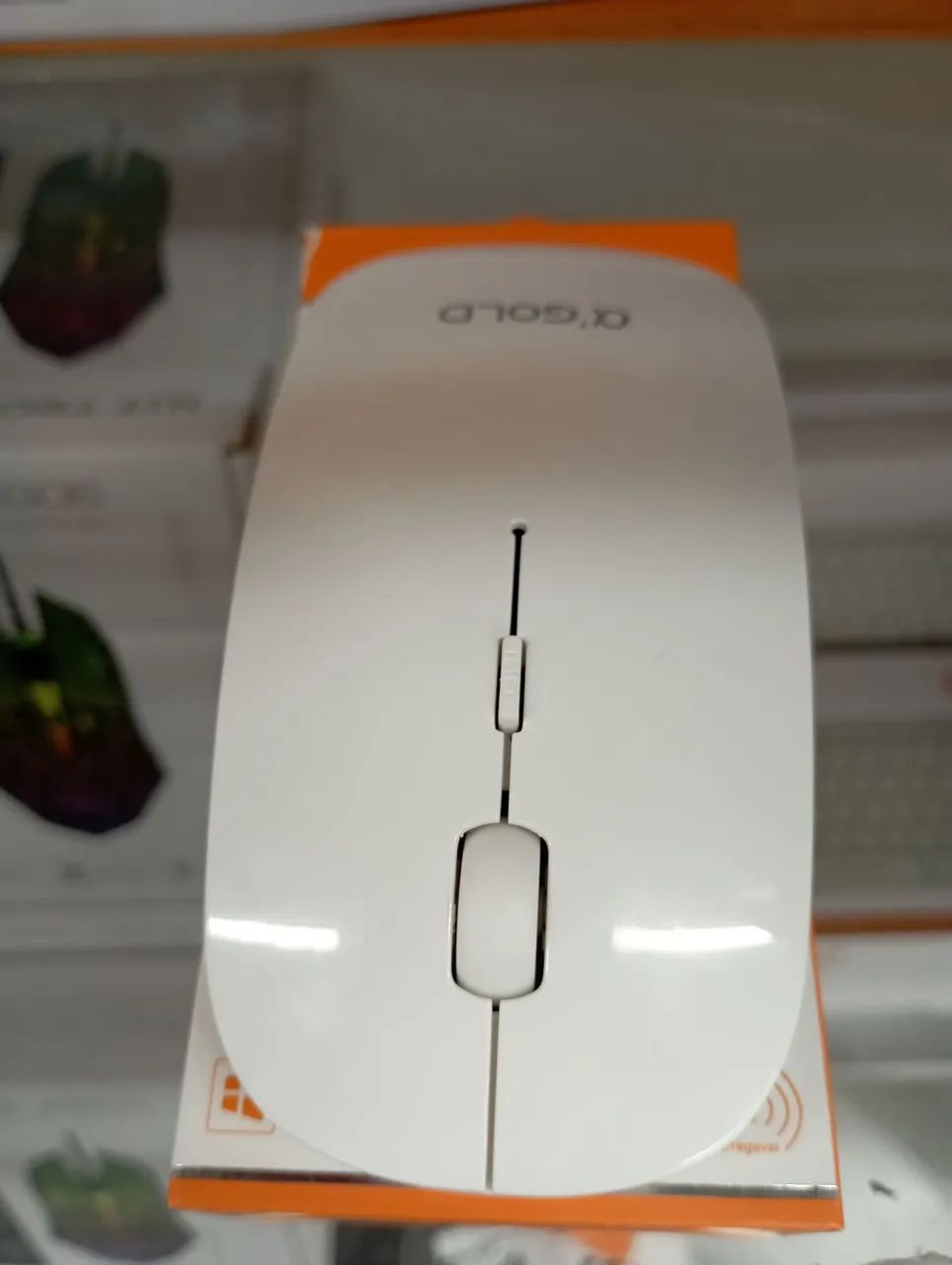 Mouse sem fio Recarregável agold Ms04a - Foto 4