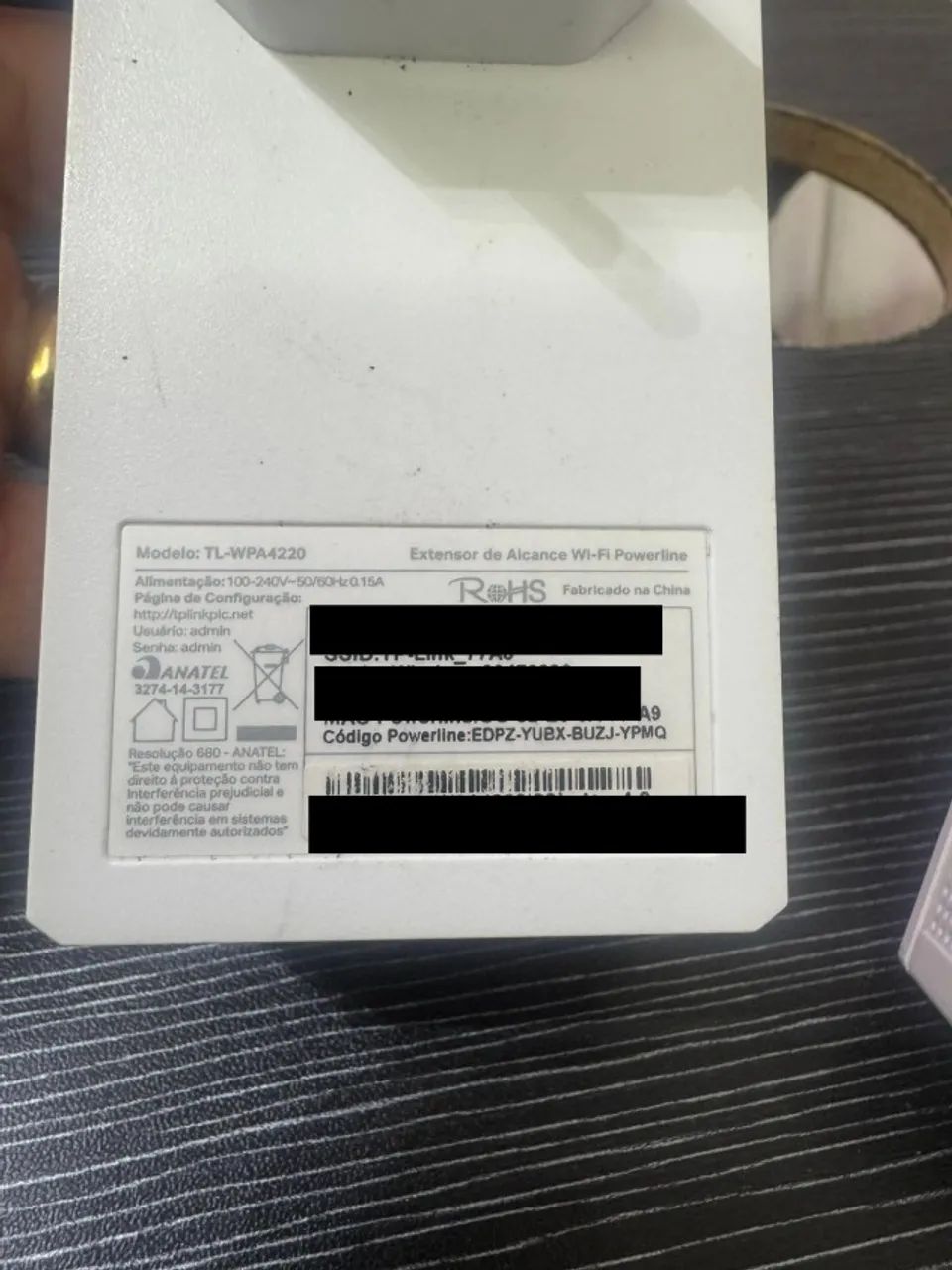 Kit Extensor Powerline TP-Link AV600 - Internet pela Rede Elétrica - Foto 2