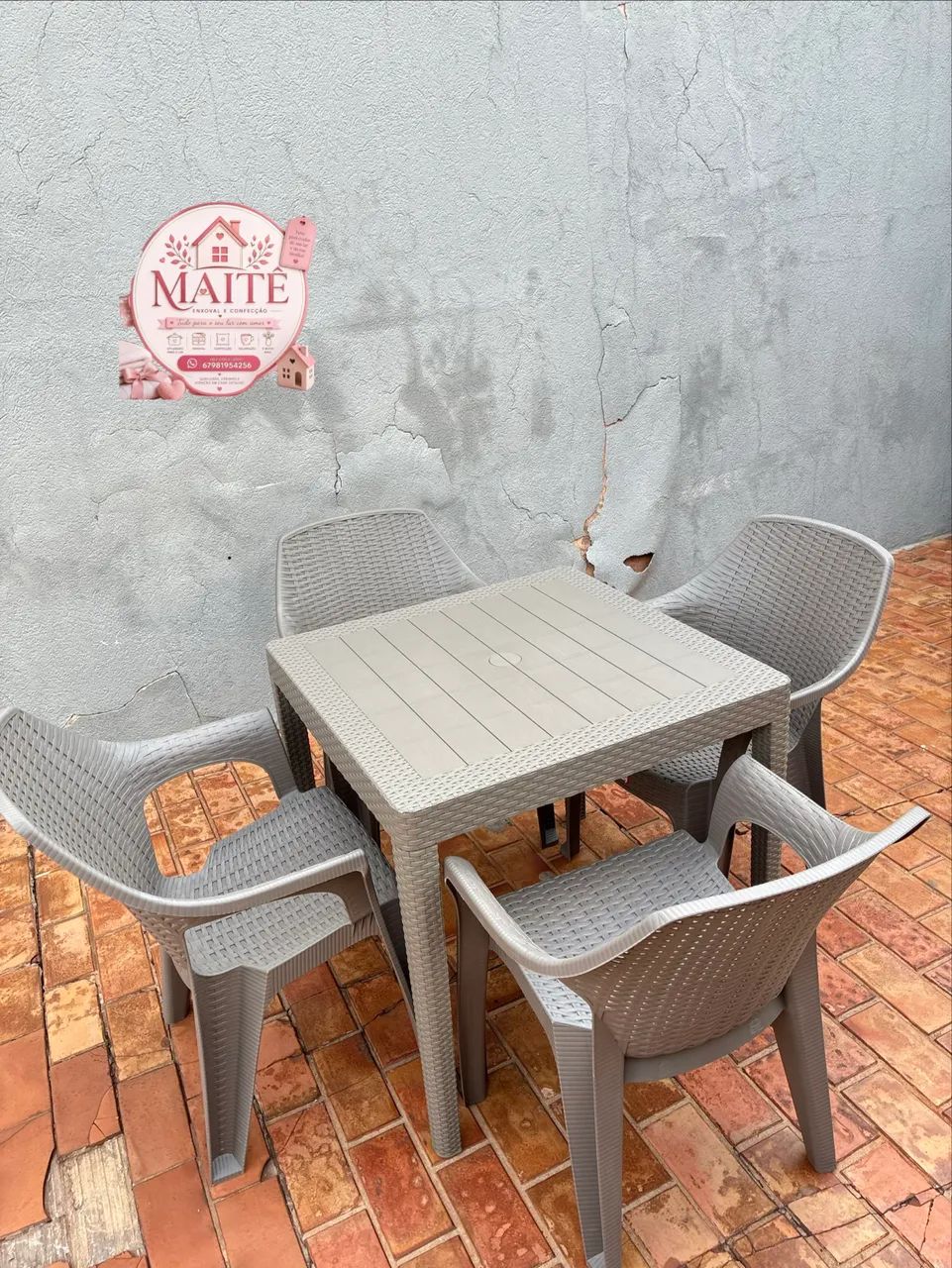 Jogos de mesa rattan  - Foto 2