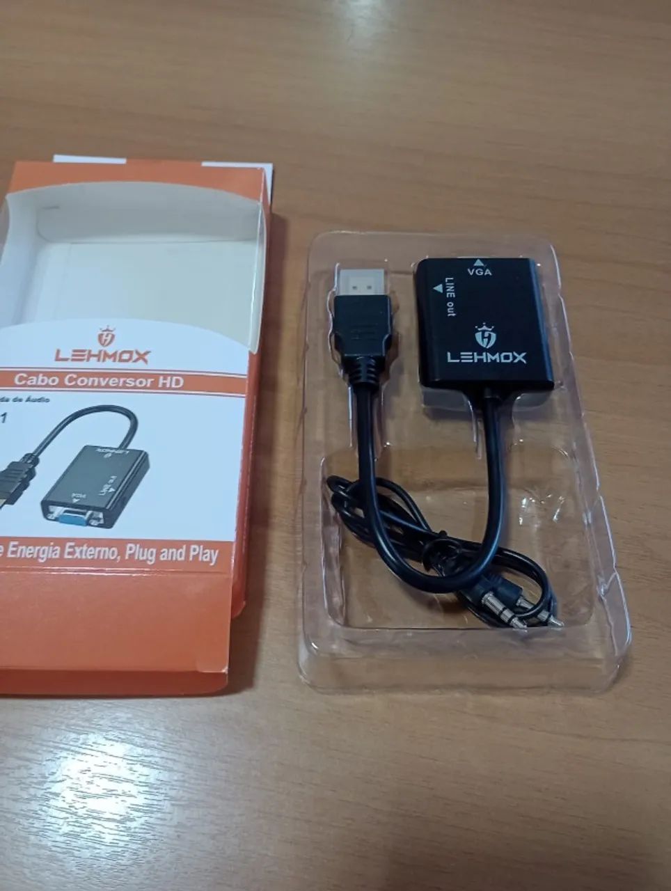 ADAPTADOR CONVERSOR HDMI PARA VGA  Entrega GRÁTIS em Campo Grande - MS - Foto 4