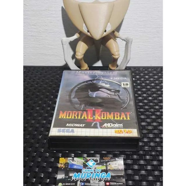 Mortal Kombat 2  - Original - CIB - Master System - Caixa Original - Manual Original - Foto 2