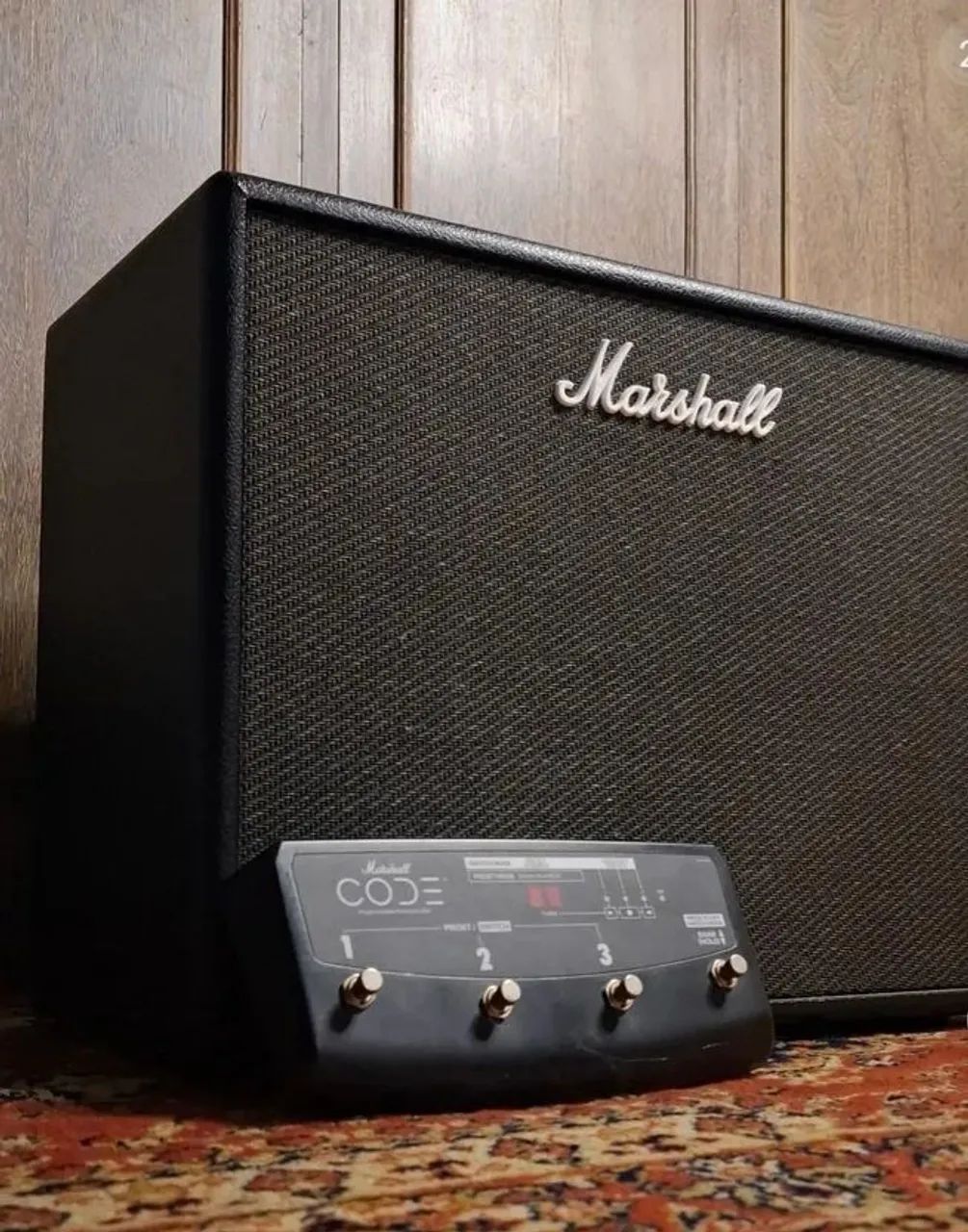 Amp Marshall Code 50 + footcontroller frete grátis sp-sp abc - Foto 2