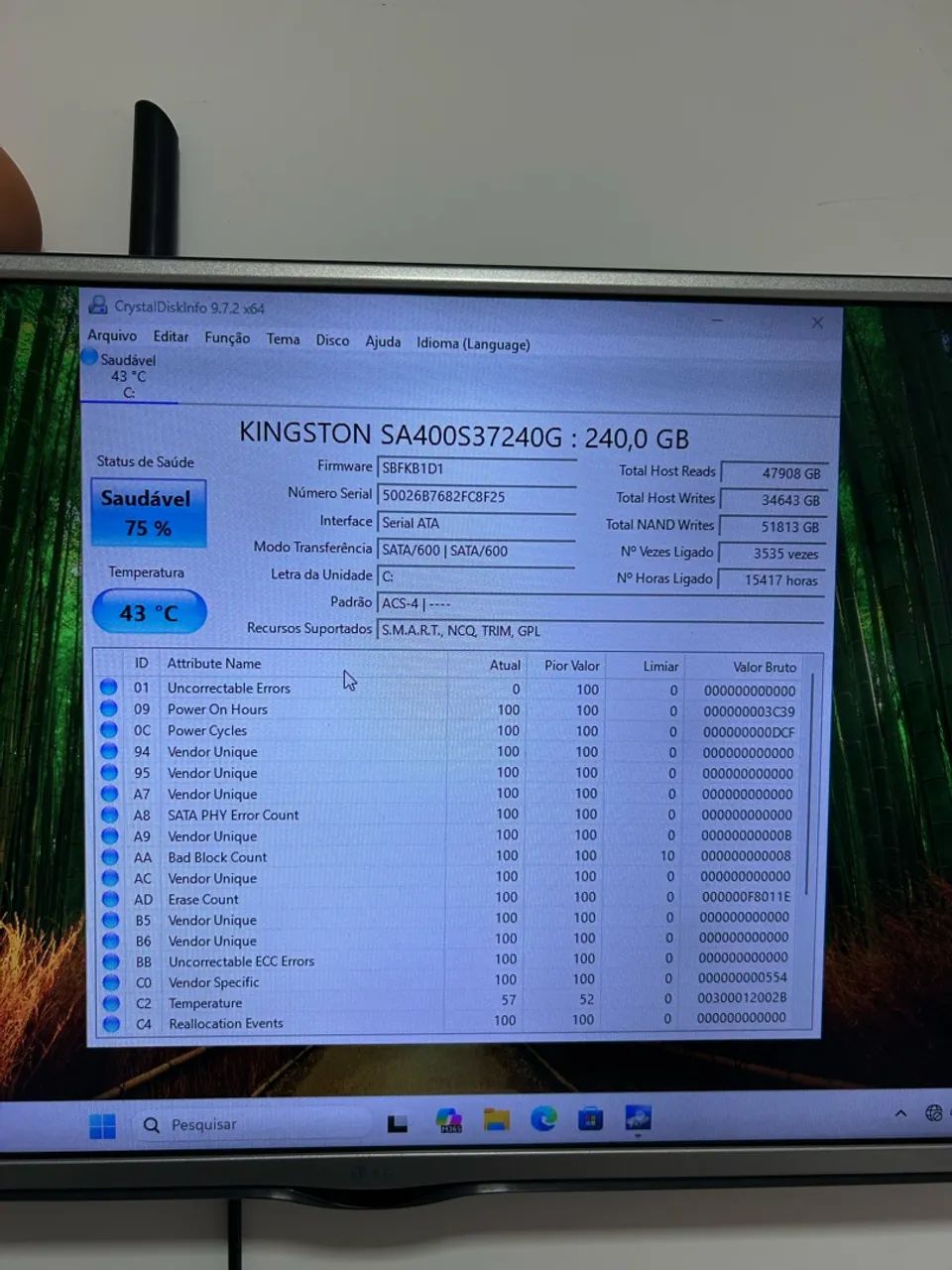 Ssd SATA kingston  - Foto 3