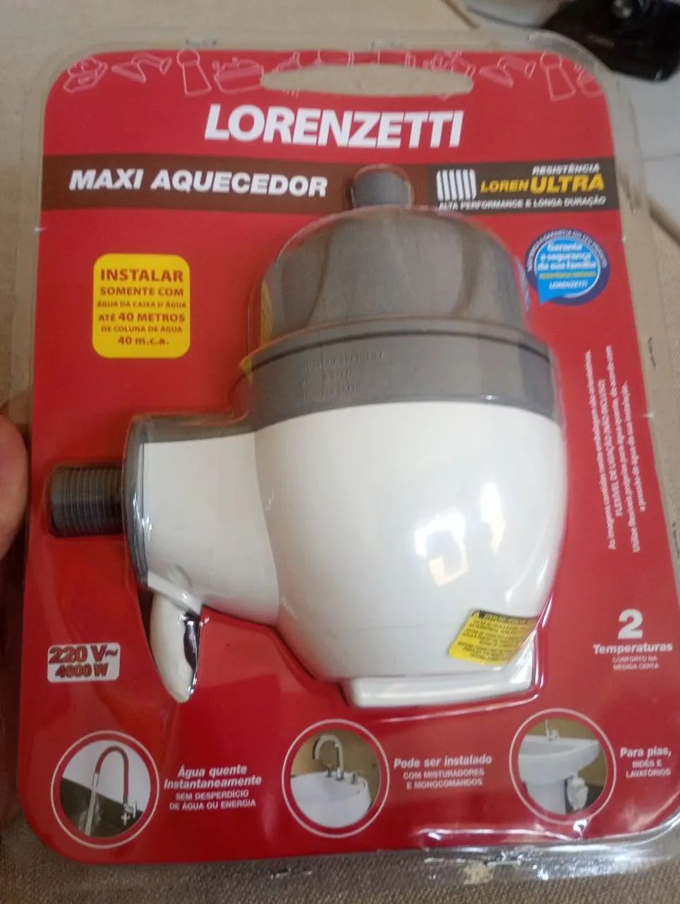 Maxi aquecedor novo comprei e não usei  - Foto 2