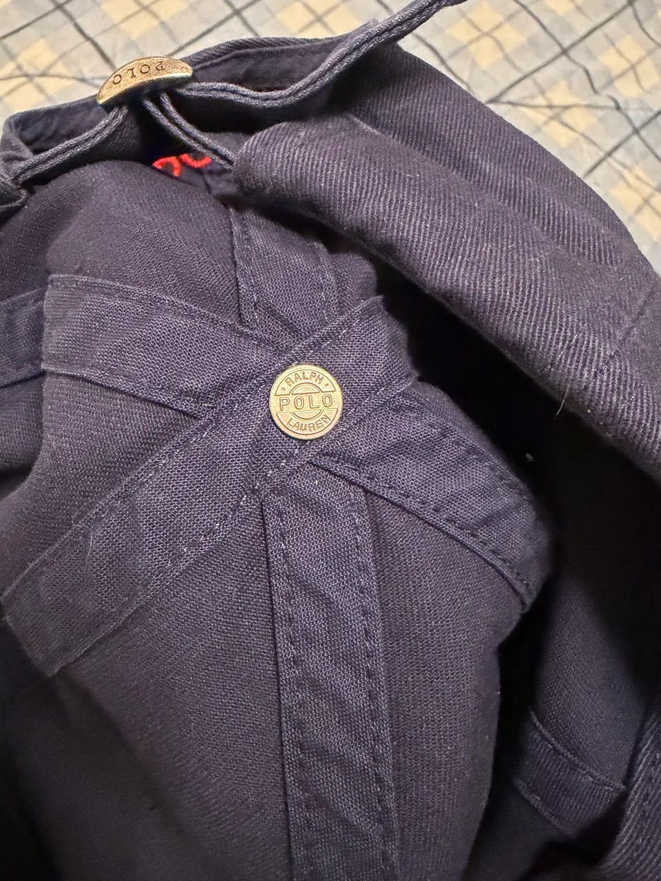 Boné Ralph Lauren azul marinho  - Foto 3