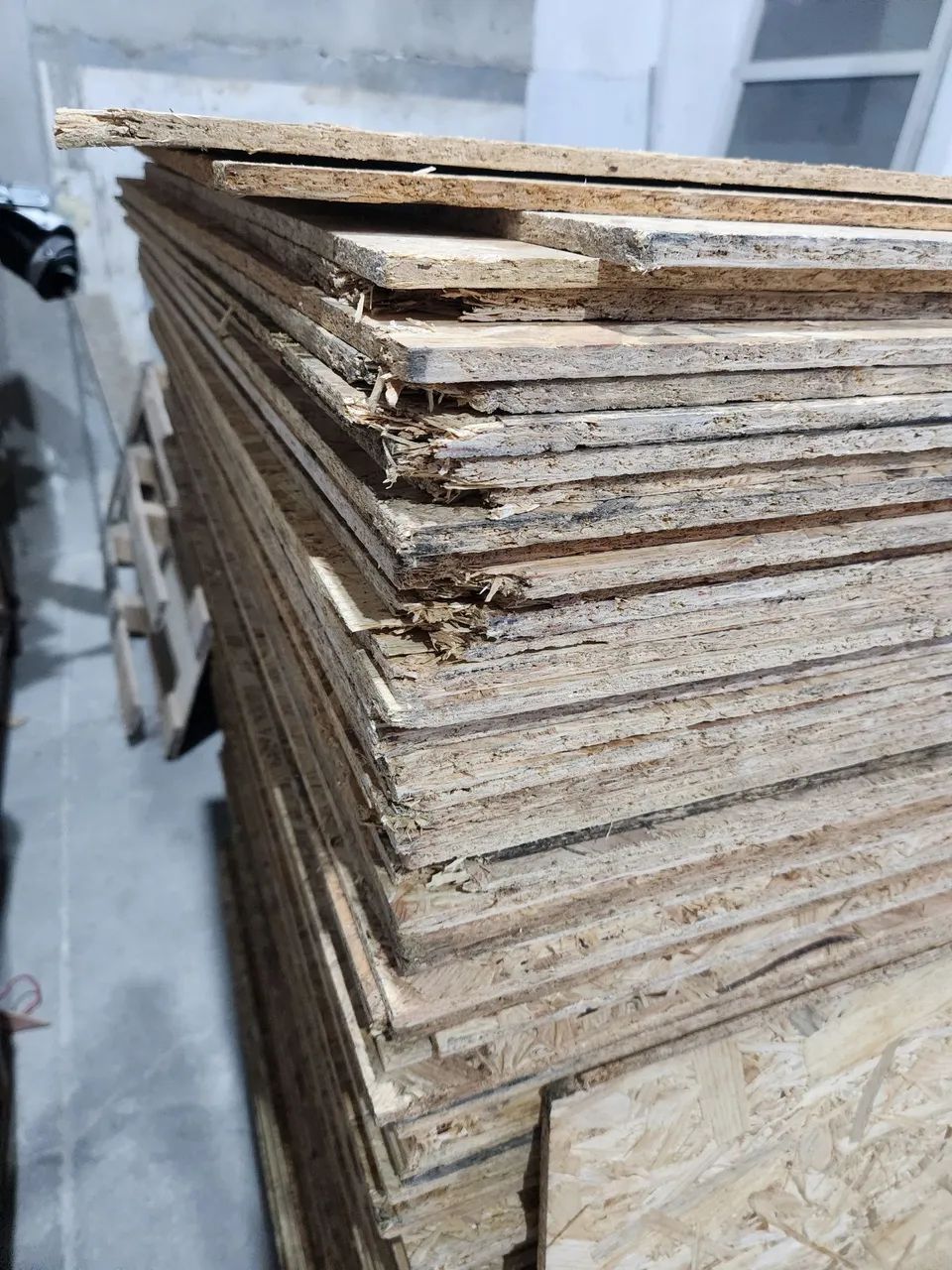 Madeirite Tapume Chapa OSB 9mm para Steel Frame  - Foto 3