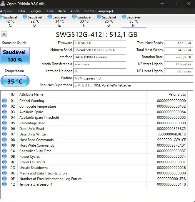 SSD M.2  512 GB - Foto 4