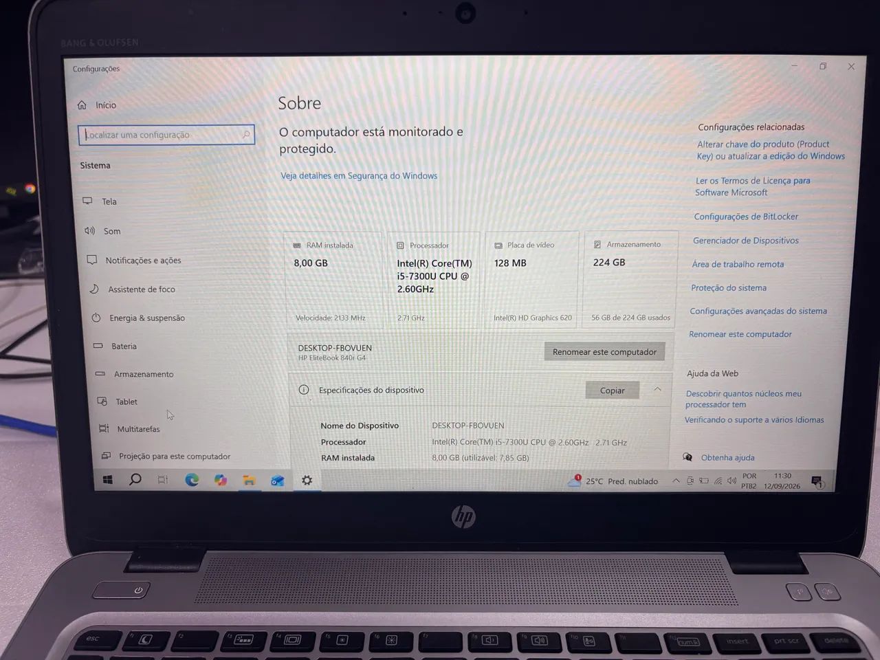 Notebook Hp Elitebook 840 G4  - Foto 2
