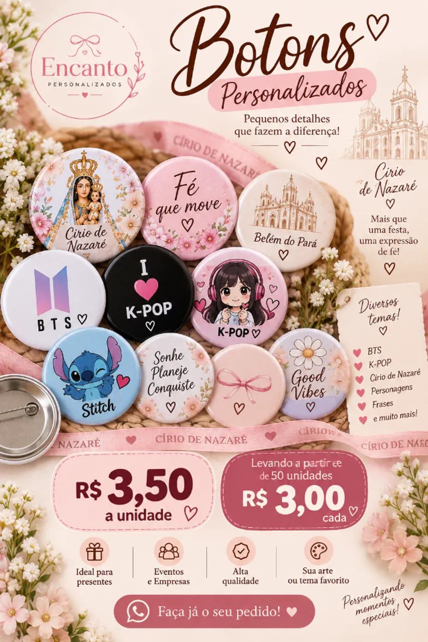 Bottons personalizados 
