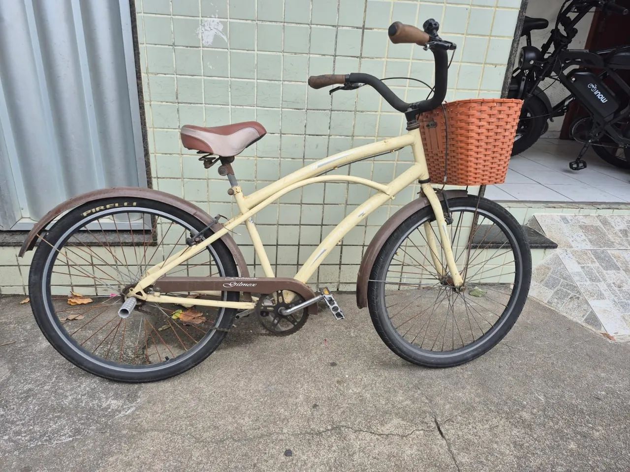  Bicicleta estilo retrô aro 26  - Foto 4