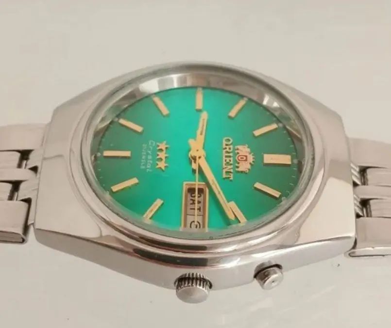 RELÓGIO ORIENT CRYSTAL AUTOMÁTICO JAPAN IMPECÁVEL  - Foto 4