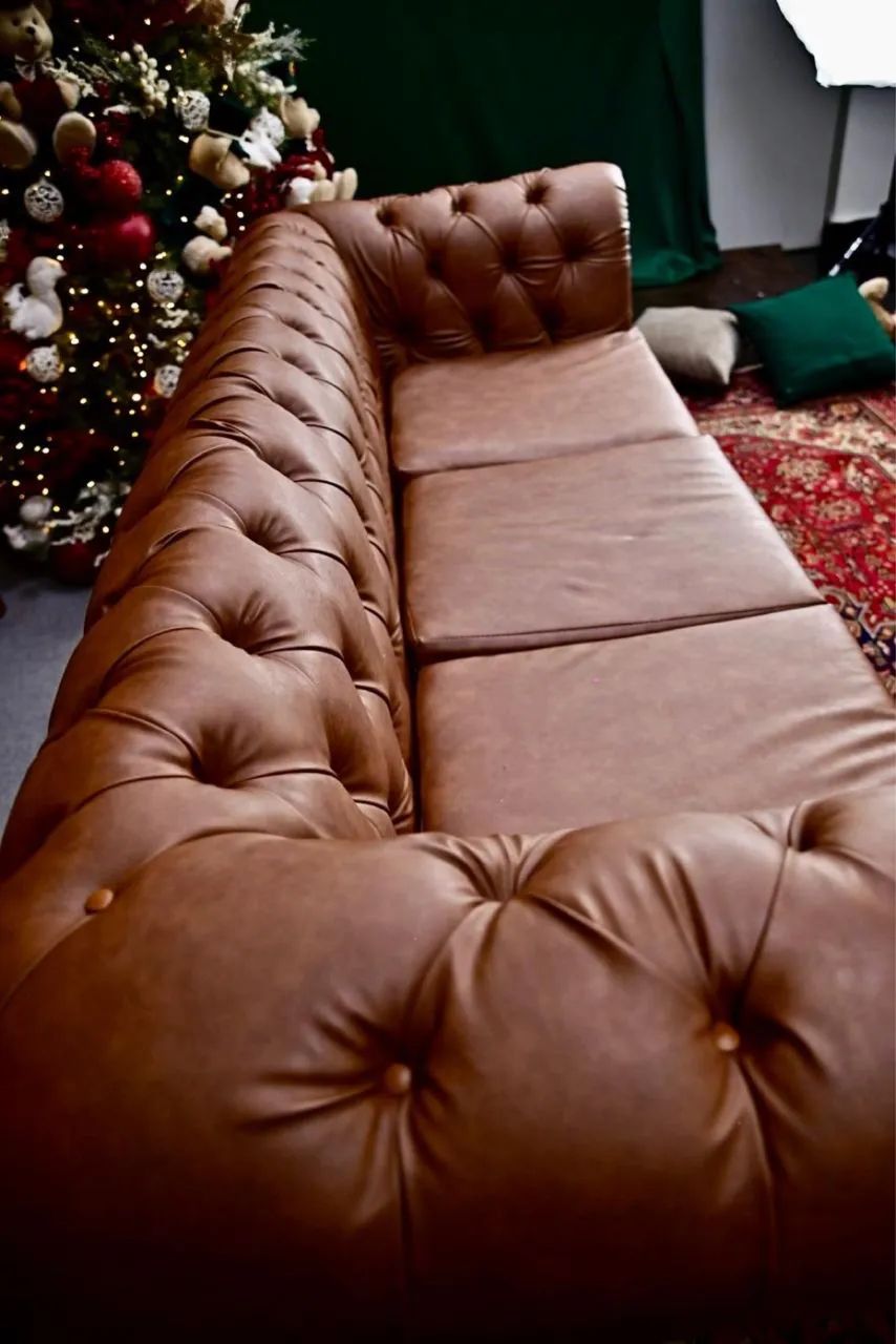 Sofá Chesterfield 3 lugares65569119160195121