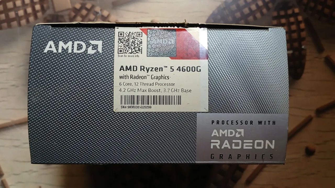 Processador ryzen 5 4600g  - Foto 4