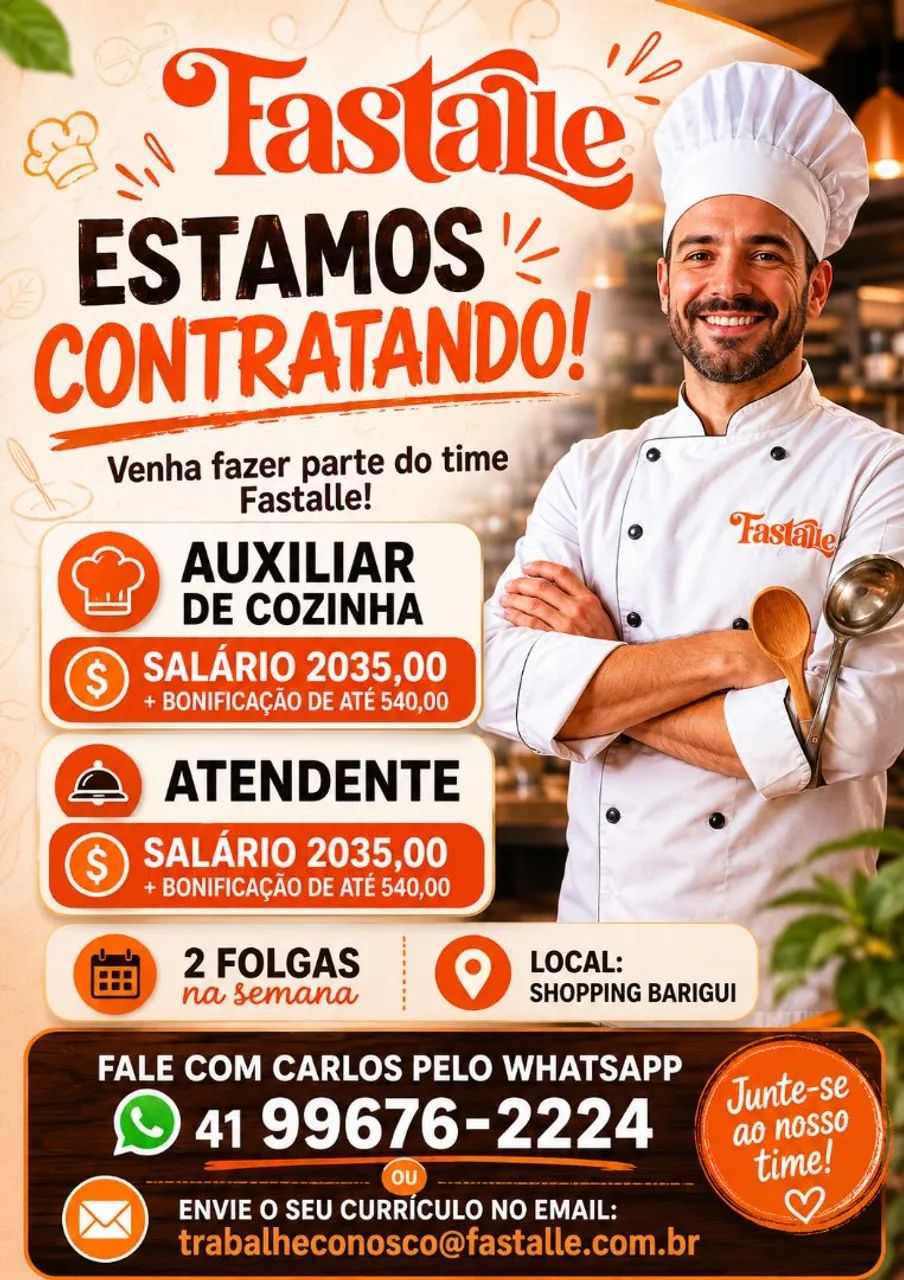 VAGA DE EMPREGO 