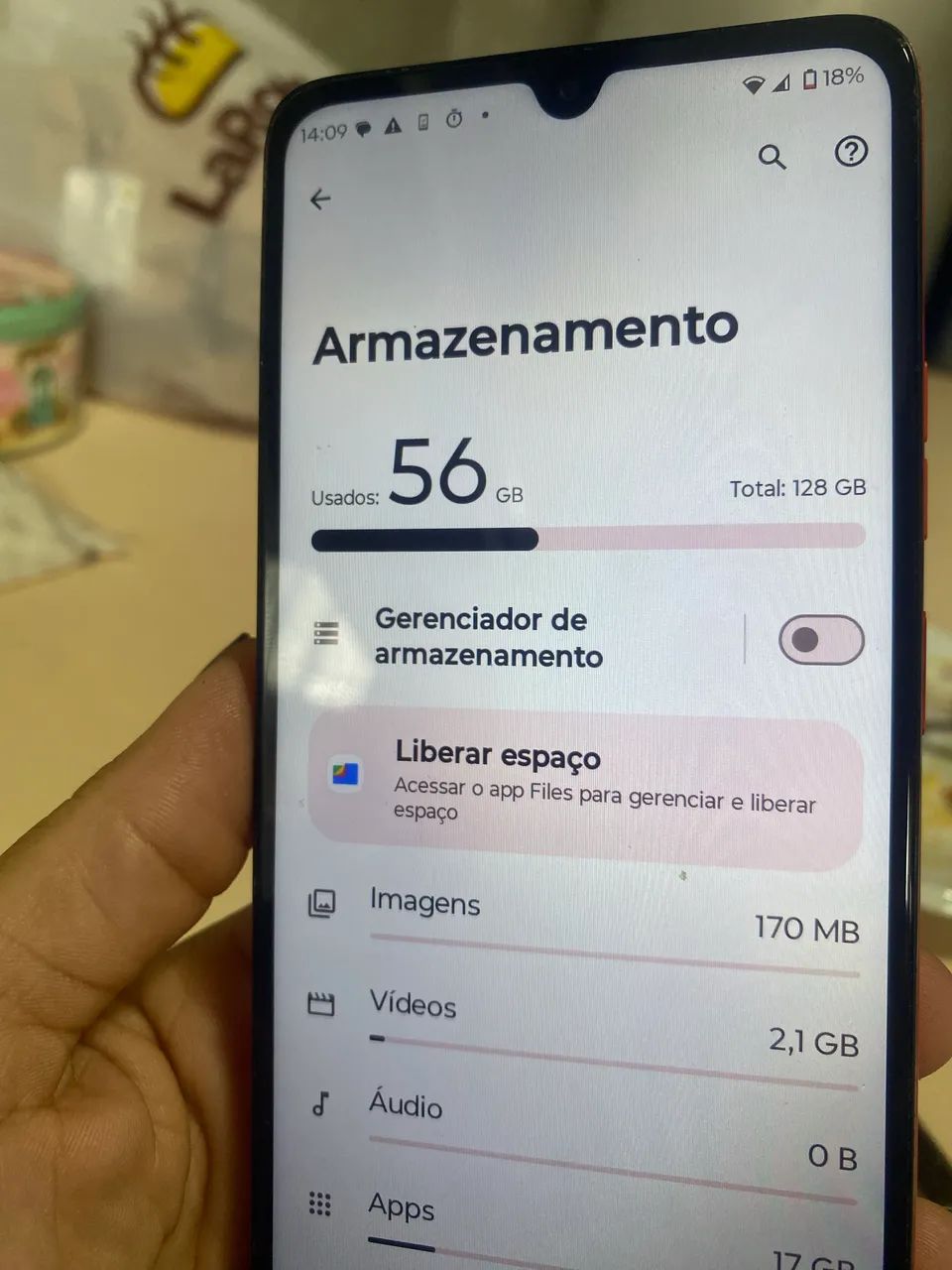 Vendo celular NOVO