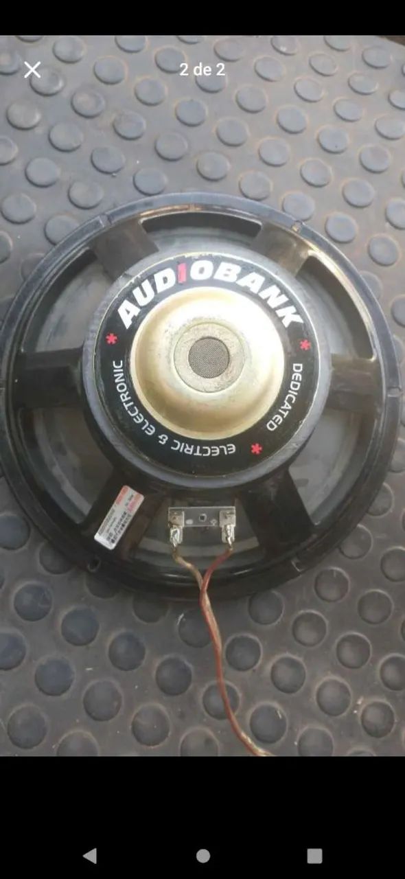 Subwoofer 10" 120 rms 4Ohms - Foto 2