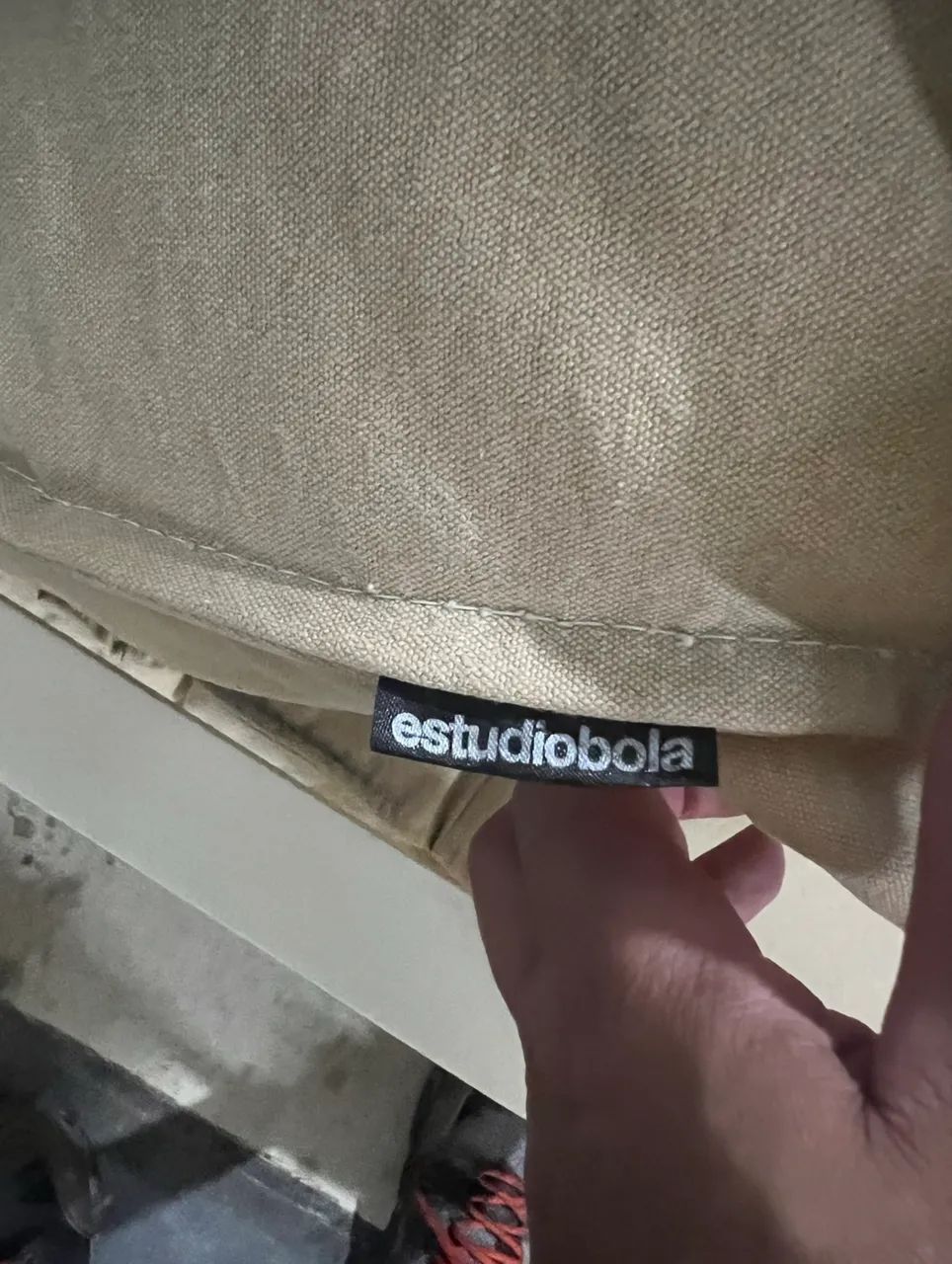 Poltrona Beep com Puff Estúdiobola em lona  - Foto 3