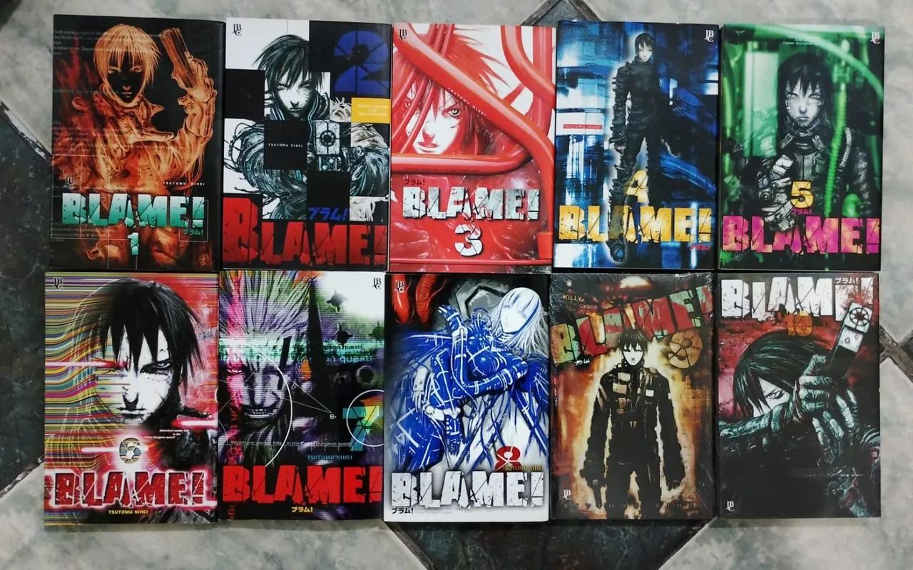 Mangá BLAME (JBC) vol. 1-10 coleção completa