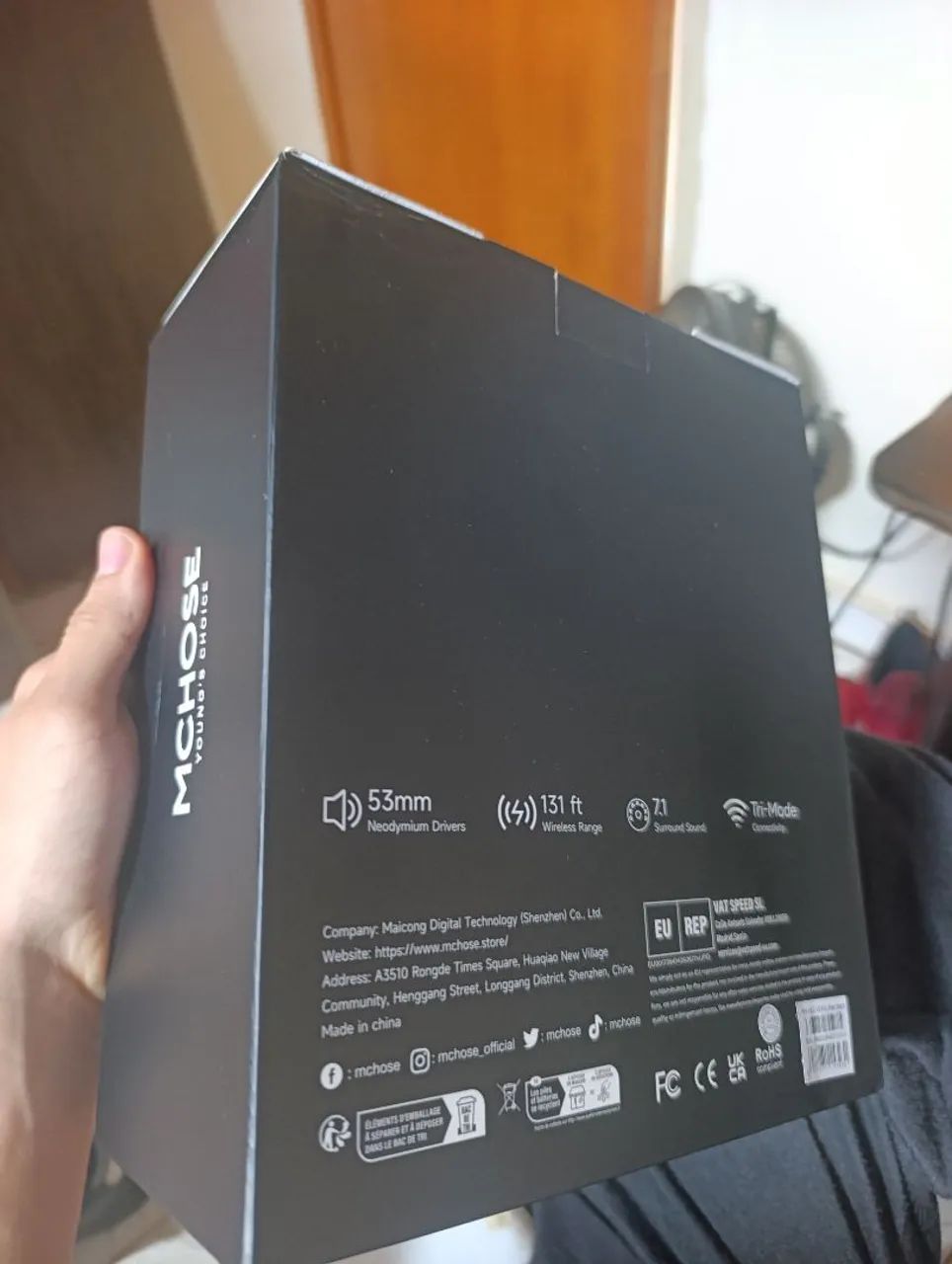 MCHOSE V9 PRO - Preto - Foto 2