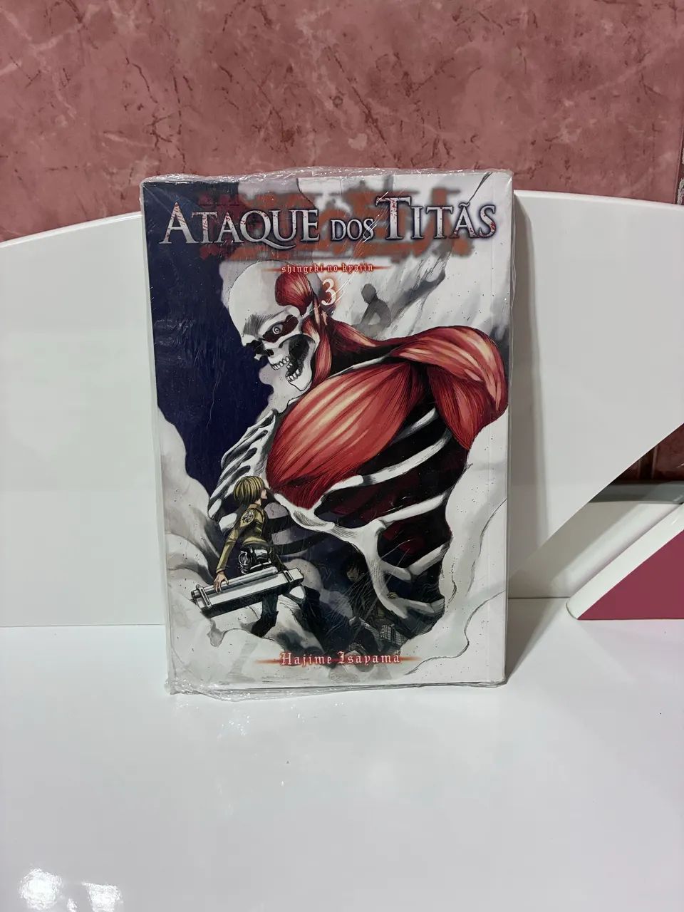 Attack on Titan Vol. 3 Lacrado | Novo | R$20