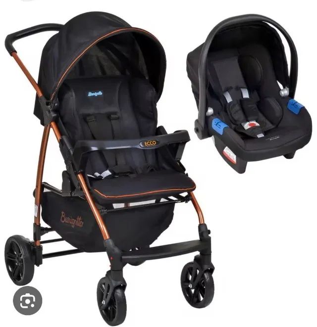 Carrinho de bebê +bebe conforto