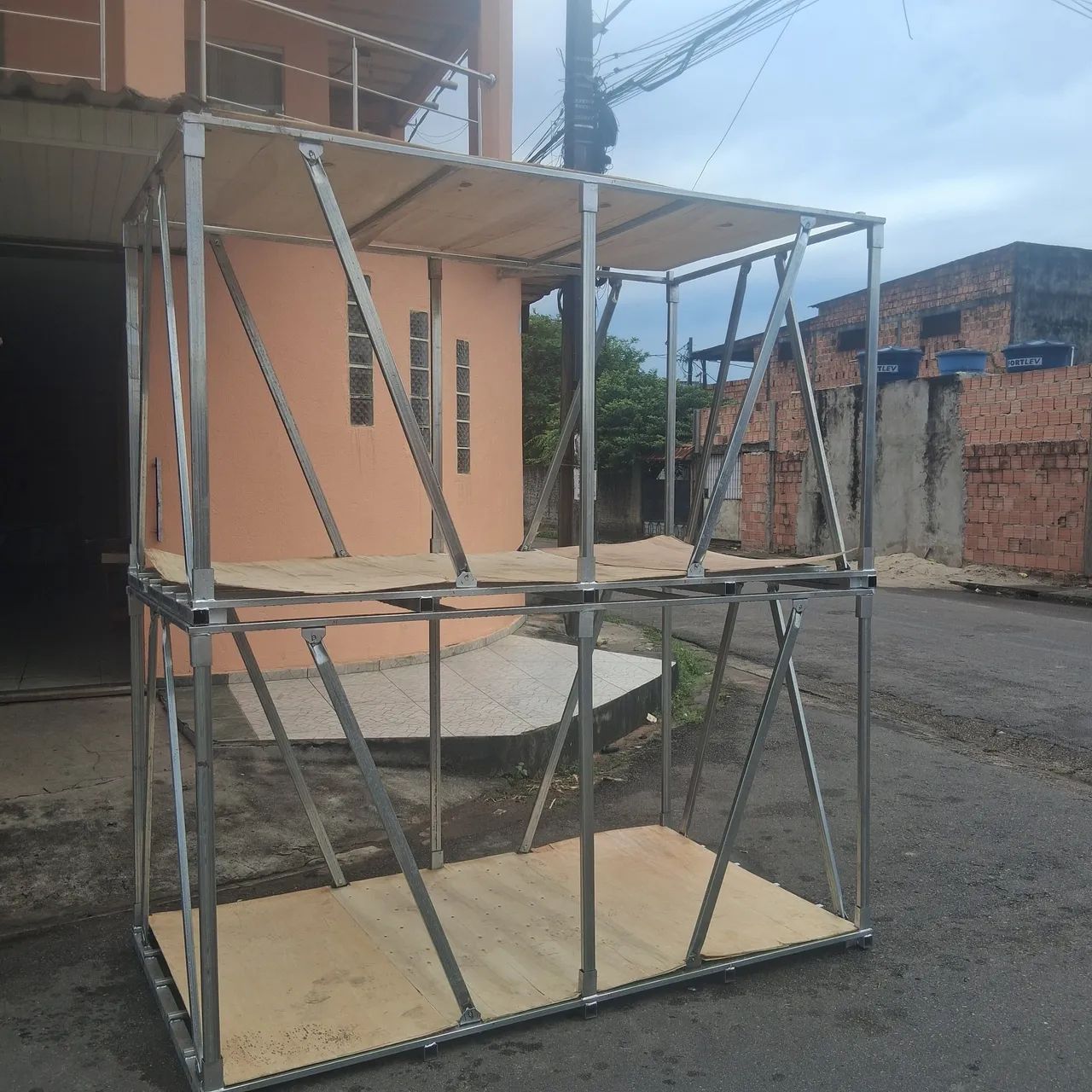prateleiras,  gaiola de pallet. - Foto 3