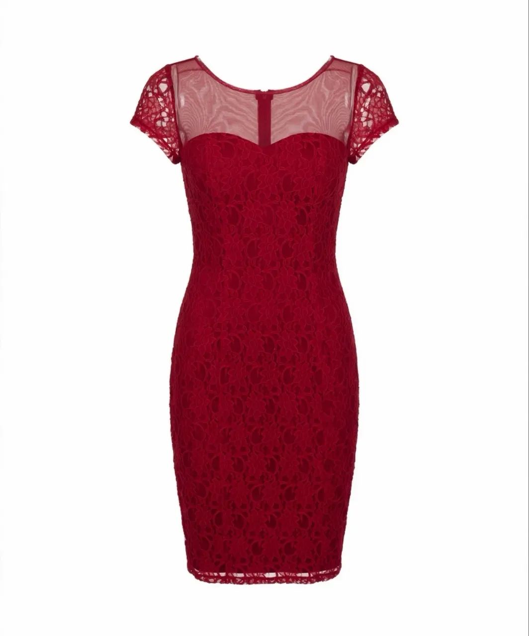 Vestido vermelho - Tamanho M//G 