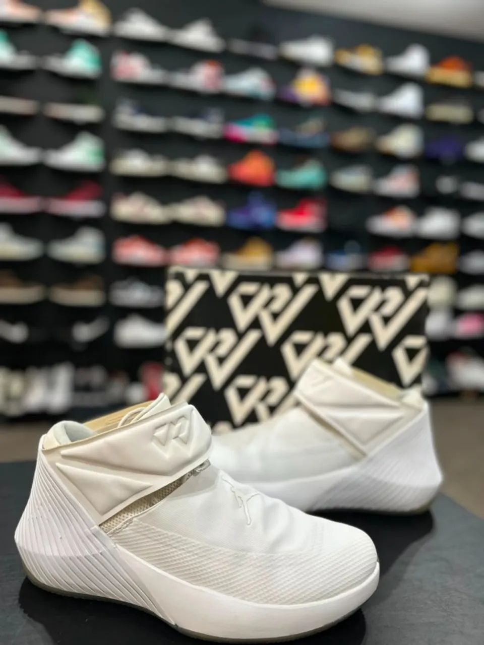AIR JORDAN WHY NOT ZER0.1 TRIPLE WHITE - Foto 2