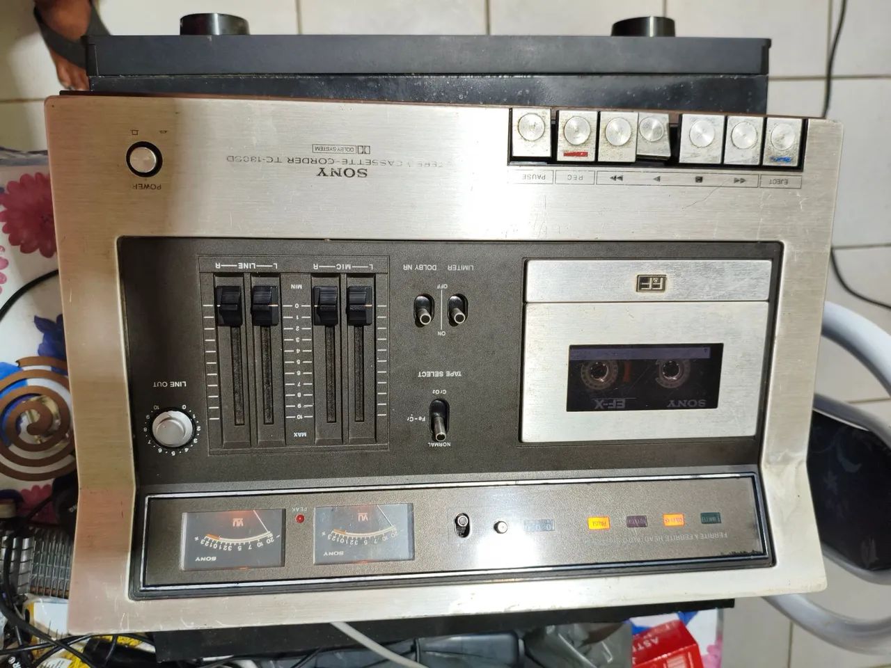 TAPE DECK SONY MODELO TC 138 SD(FERRITE) - Foto 5