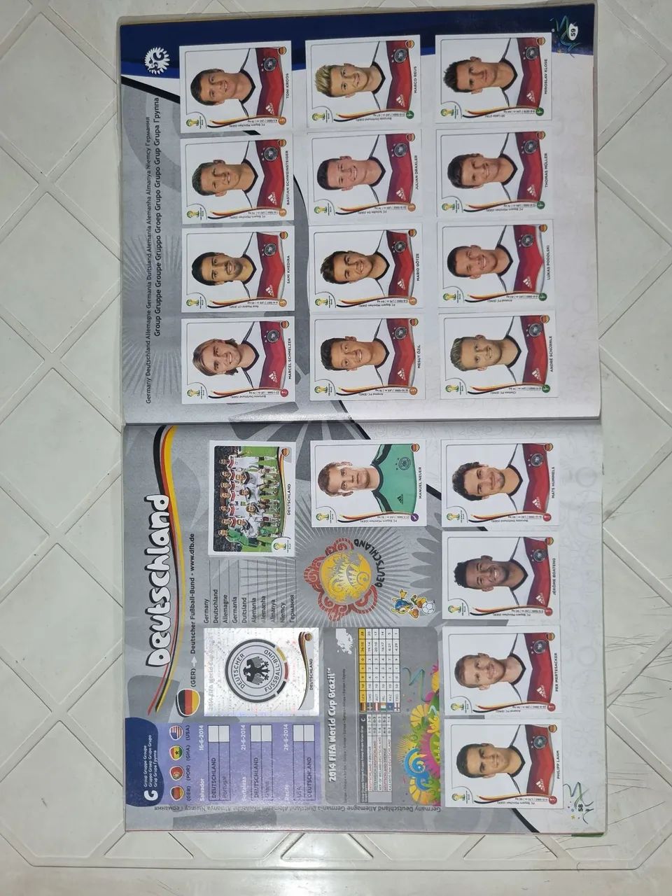 Álbum de Figurinhas da Copa do Mundo 2014. - Foto 2