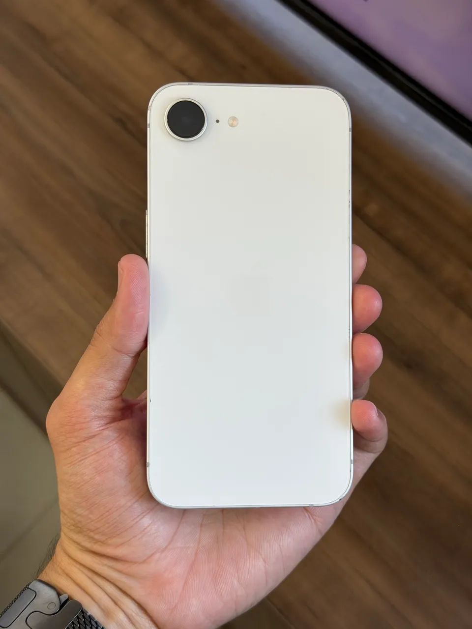 iPhone 16e 128gb Branco Excelente Garantia - Foto 2
