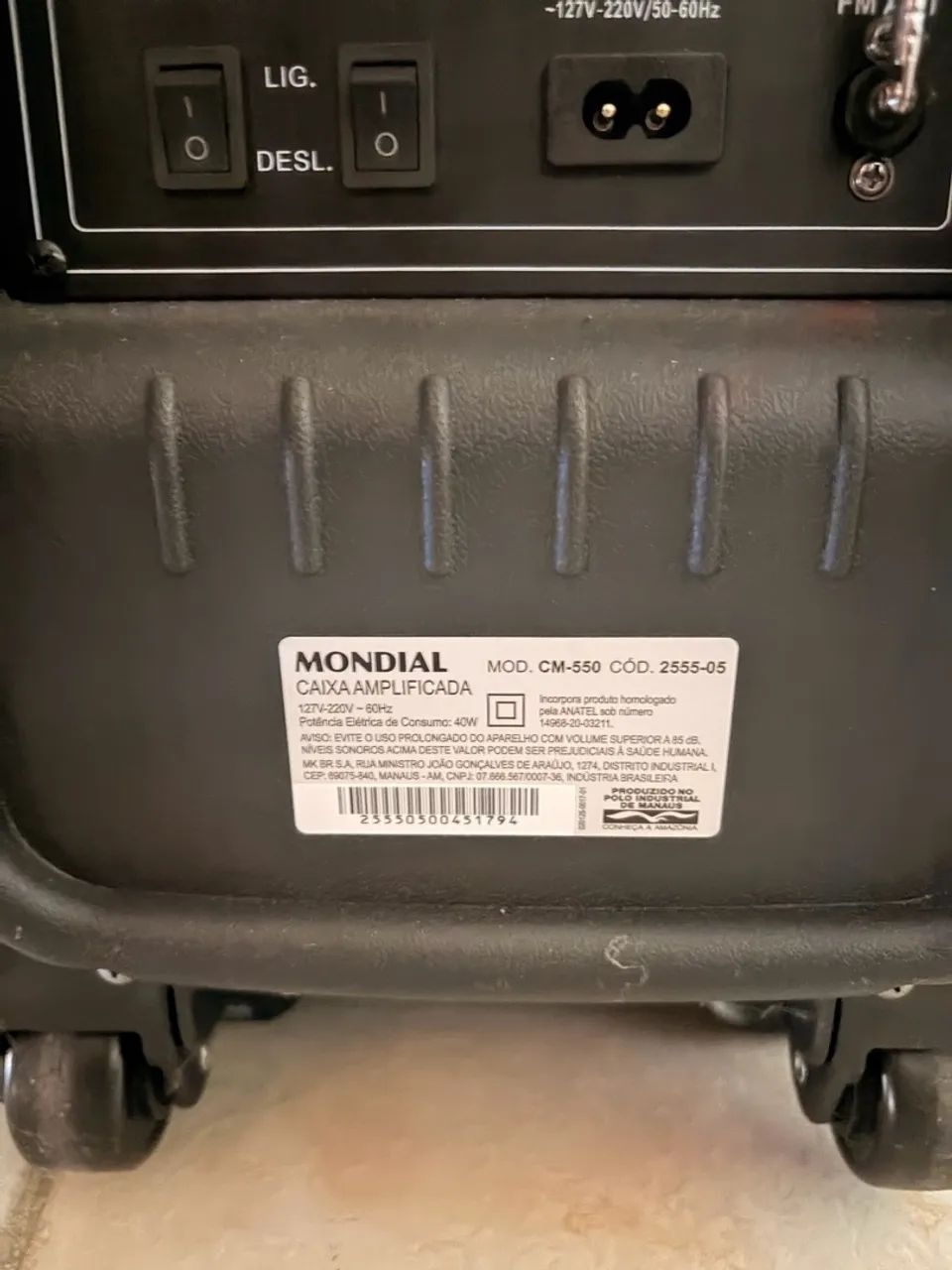 Caixa Amplificada Mondial - Foto 4