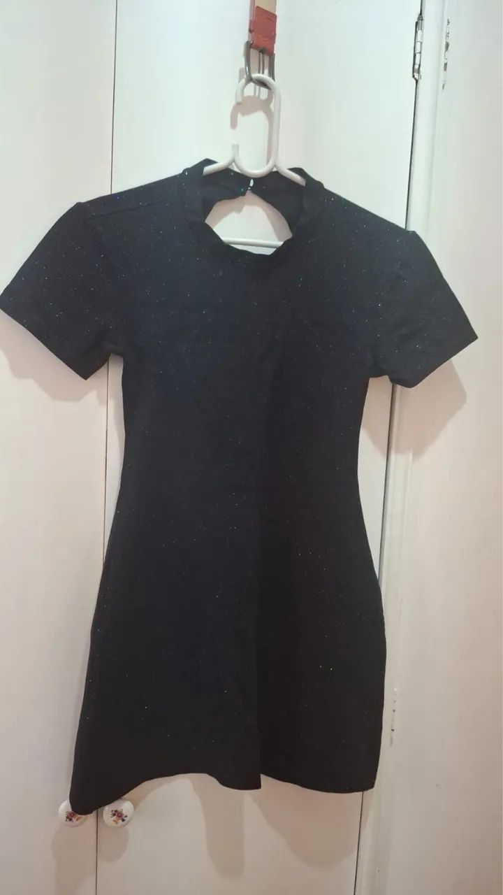 vestido renner brilhoso pp