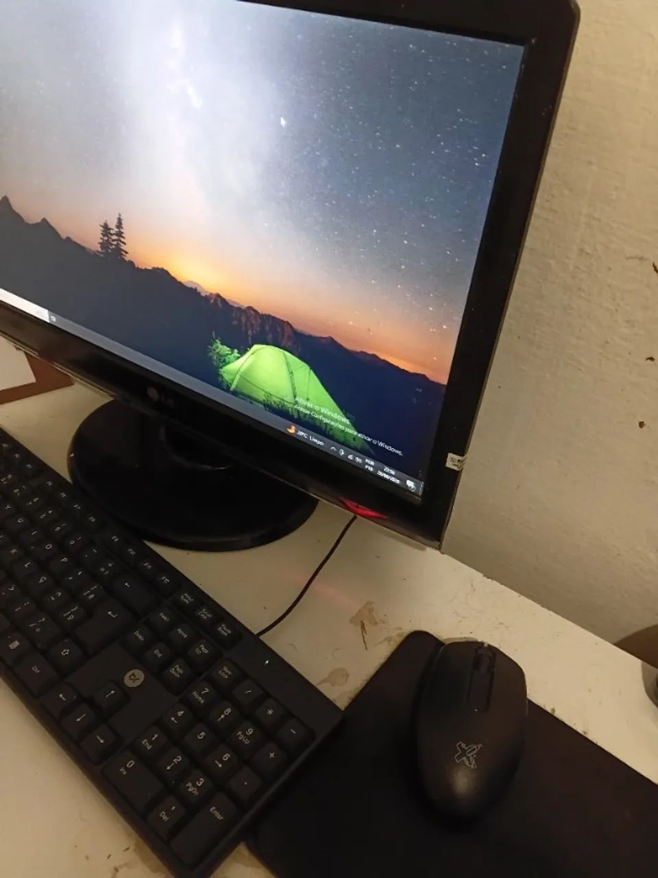 Computador de mesa com gabinete gamer